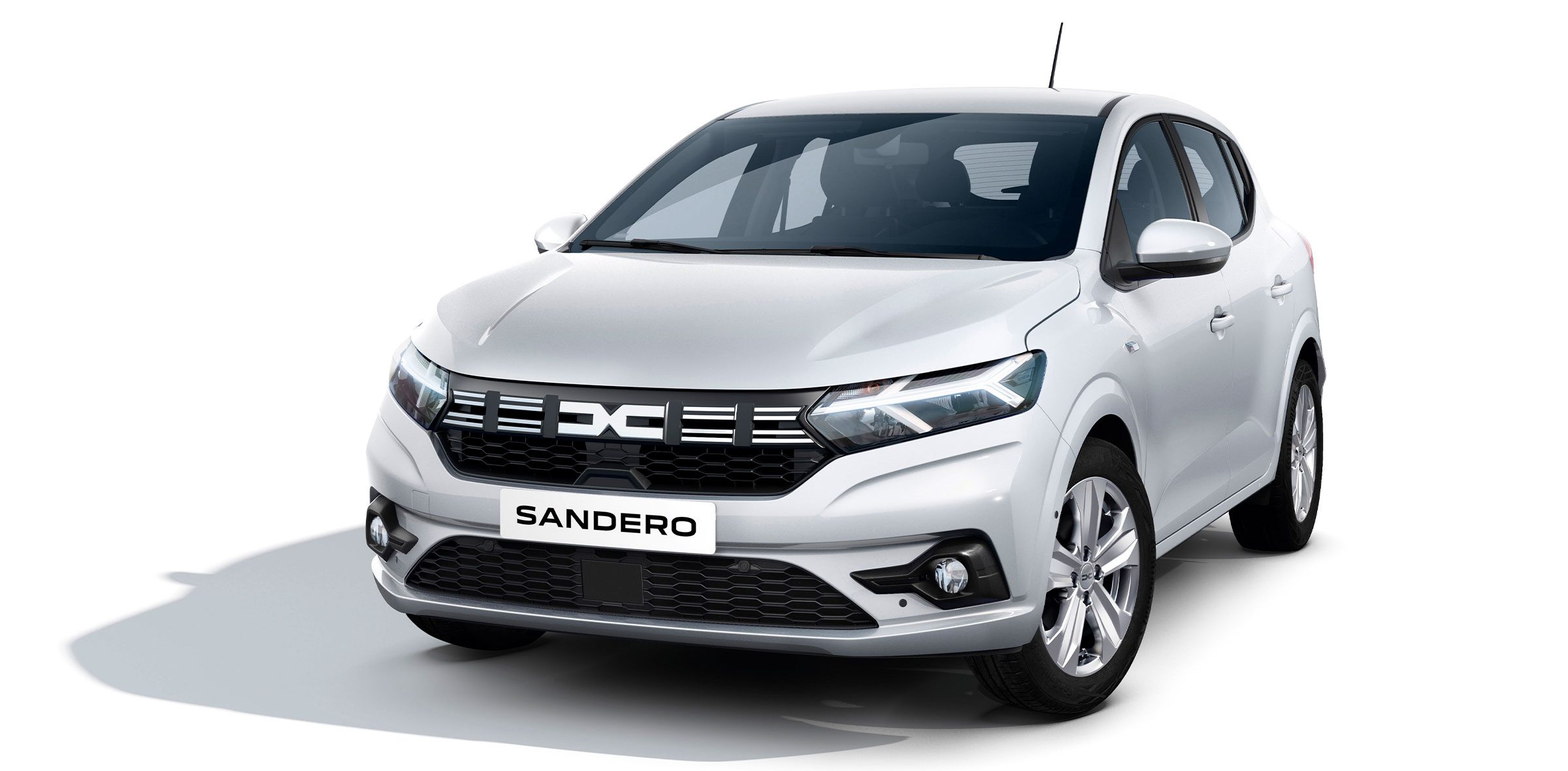 Dacia Sandero Glacier valkoinen