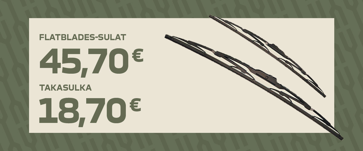 Dacian pyyhkimensulat kampanjahintaan.